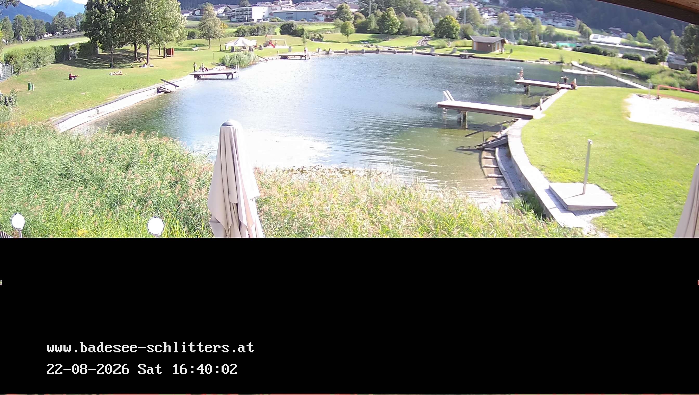 Archiv Foto Webcam Badesee Schlitters