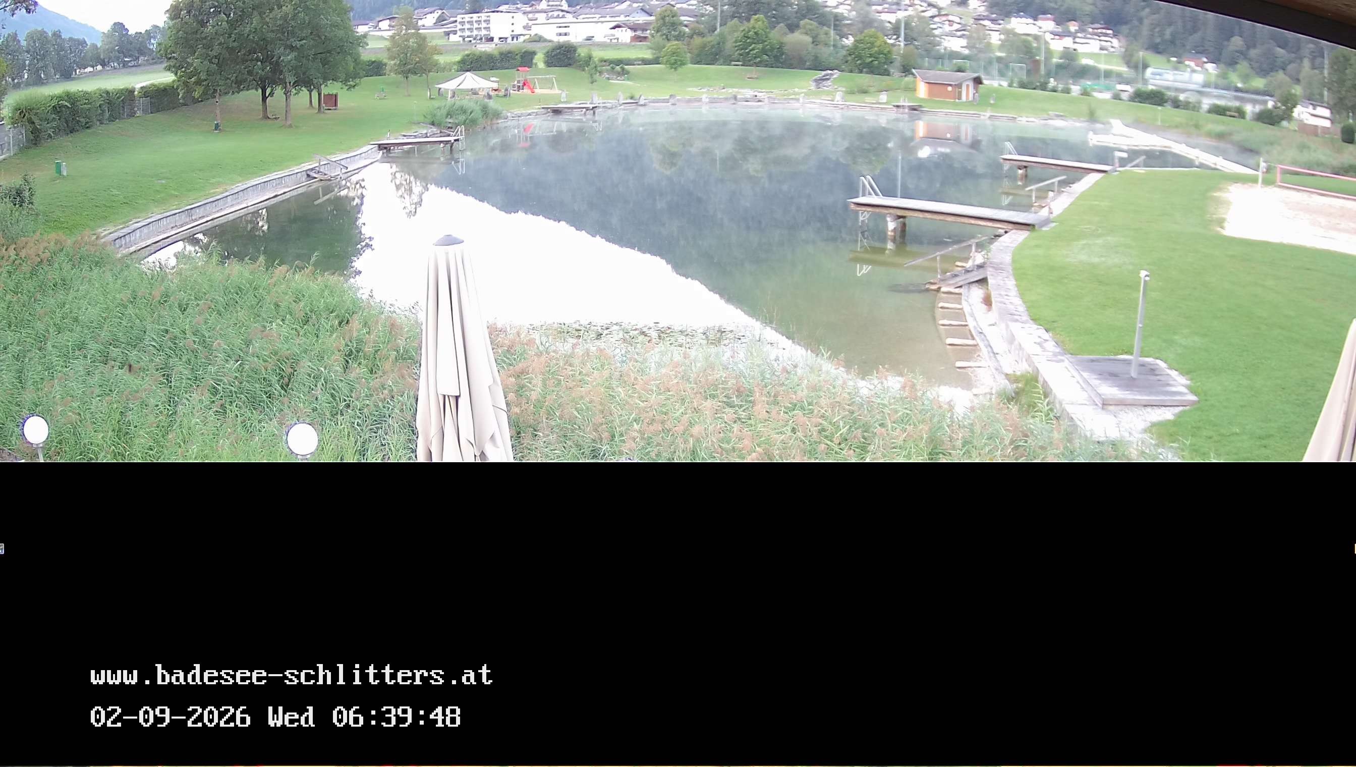 Archiv Foto Webcam Badesee Schlitters