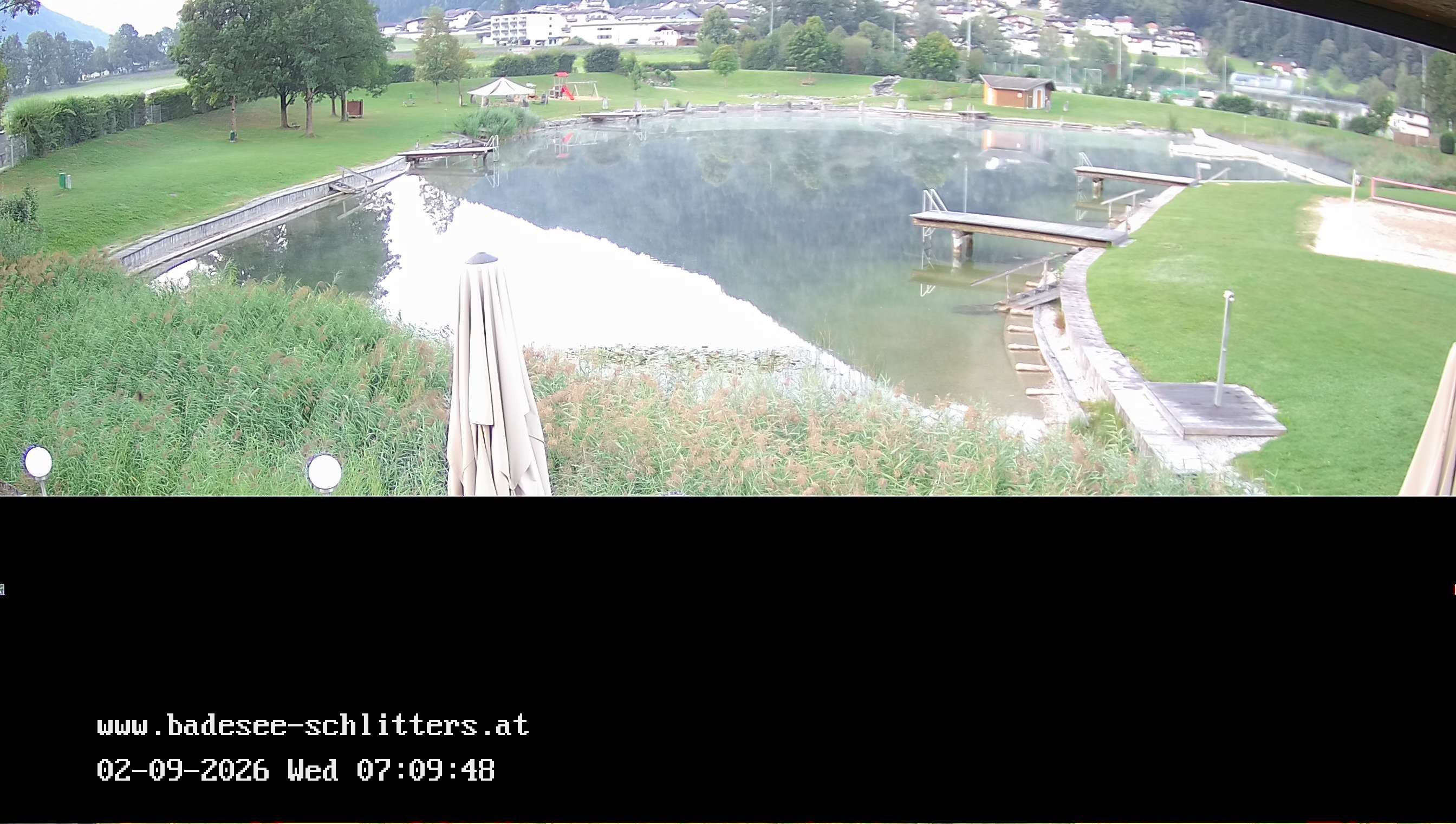 Archiv Foto Webcam Badesee Schlitters
