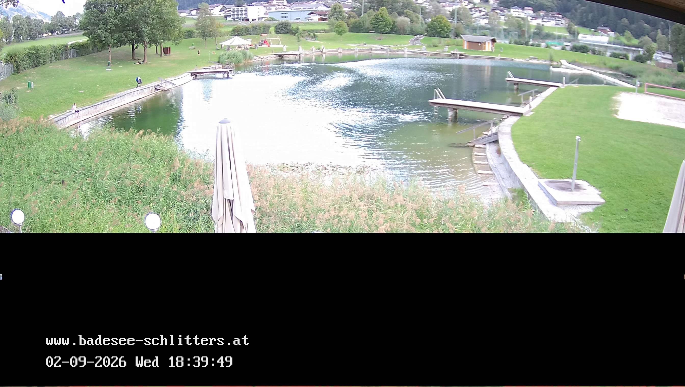 Archiv Foto Webcam Badesee Schlitters