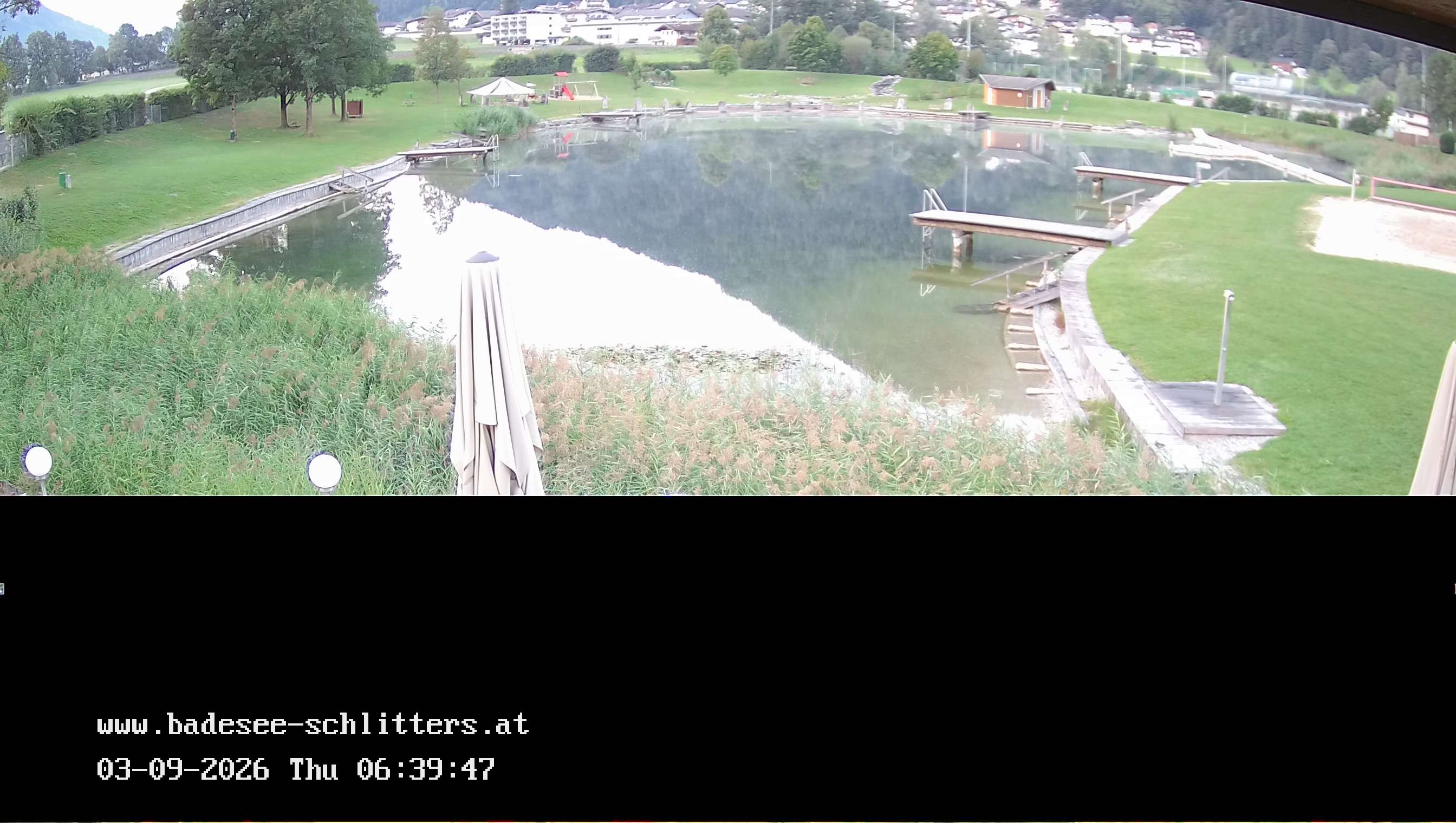 Archiv Foto Webcam Badesee Schlitters