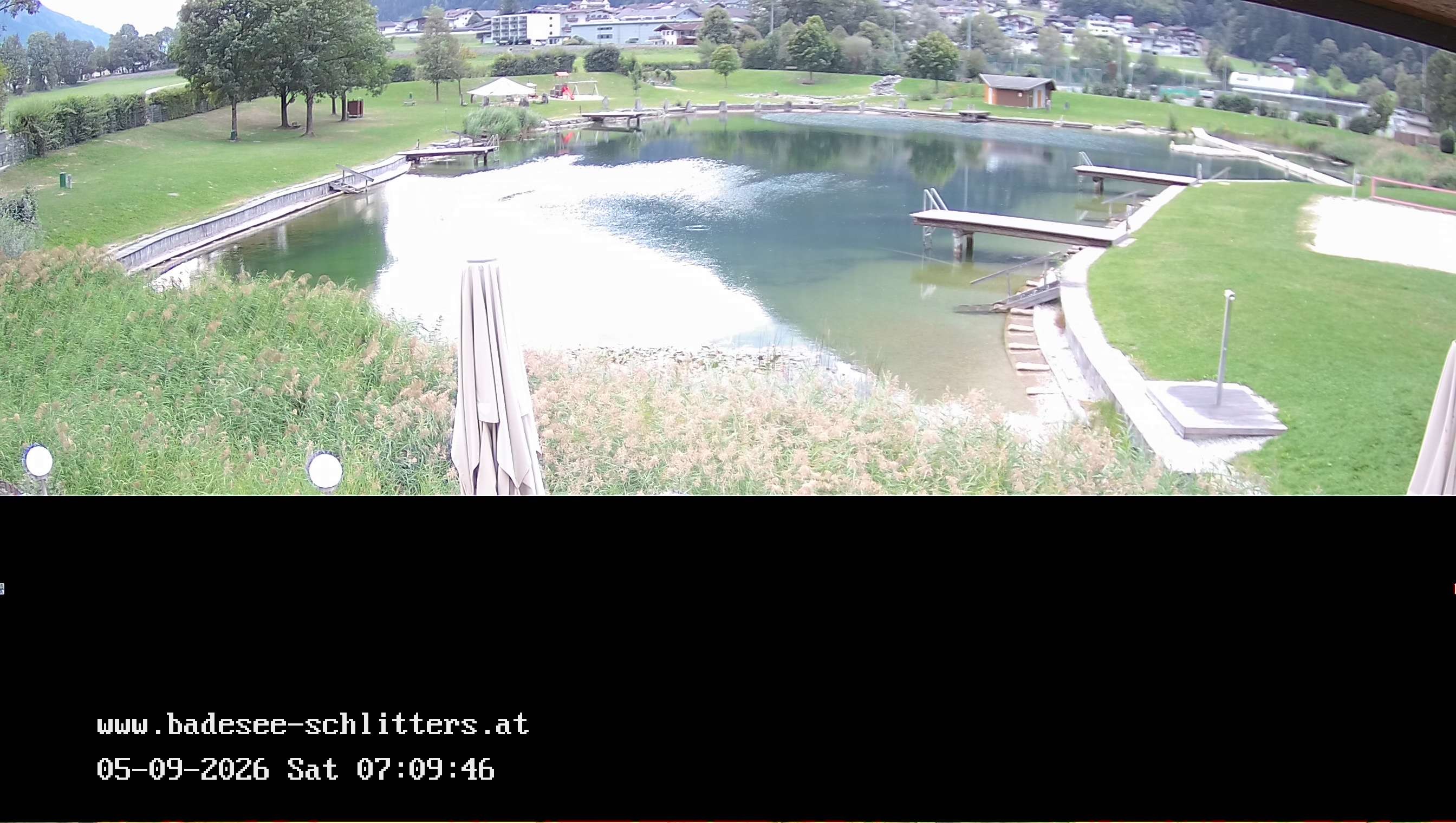 Archiv Foto Webcam Badesee Schlitters