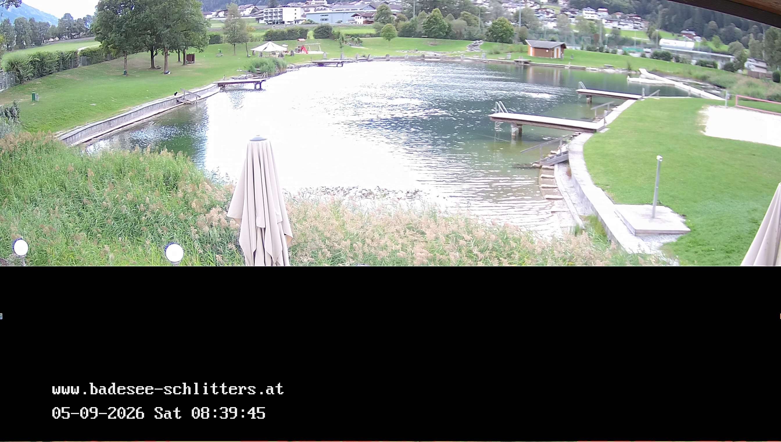 Archiv Foto Webcam Badesee Schlitters