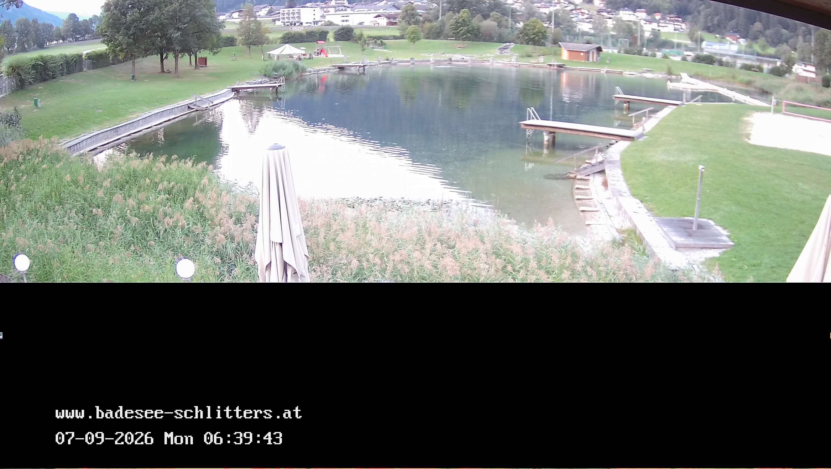 Archiv Foto Webcam Badesee Schlitters