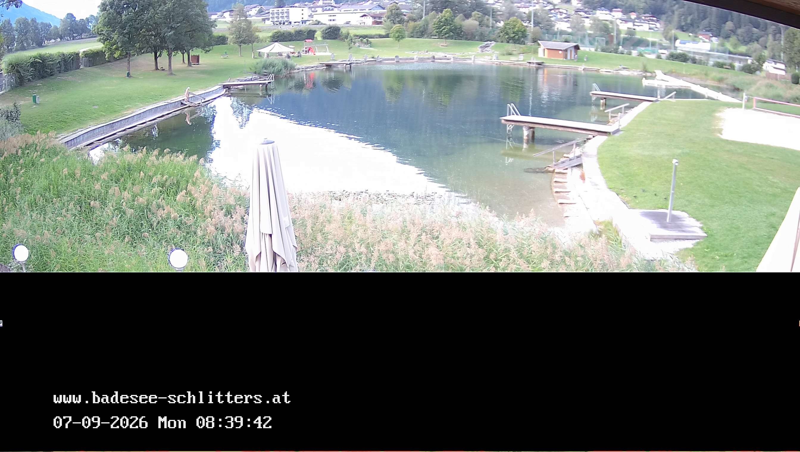 Archiv Foto Webcam Badesee Schlitters