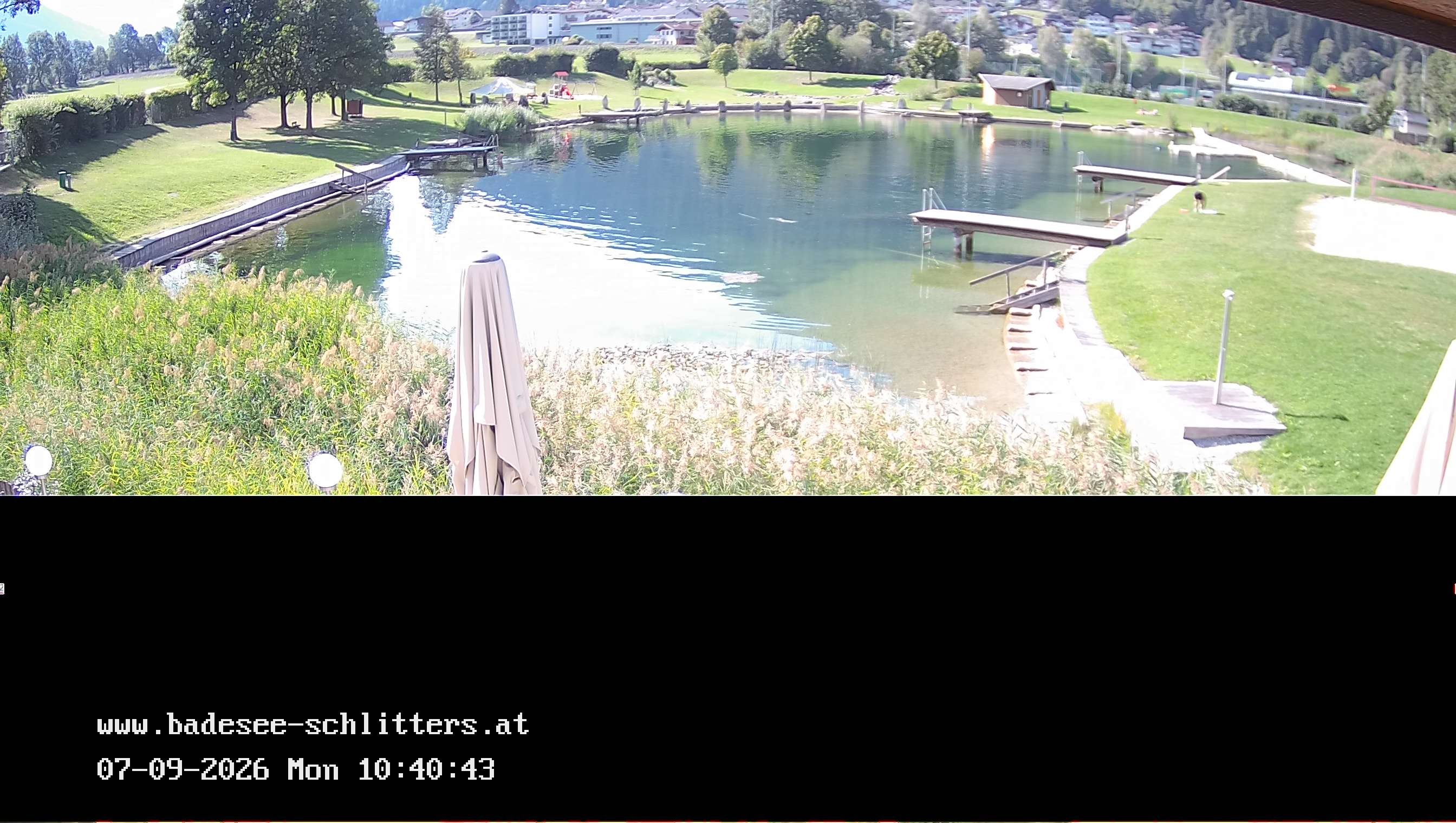 Archiv Foto Webcam Badesee Schlitters