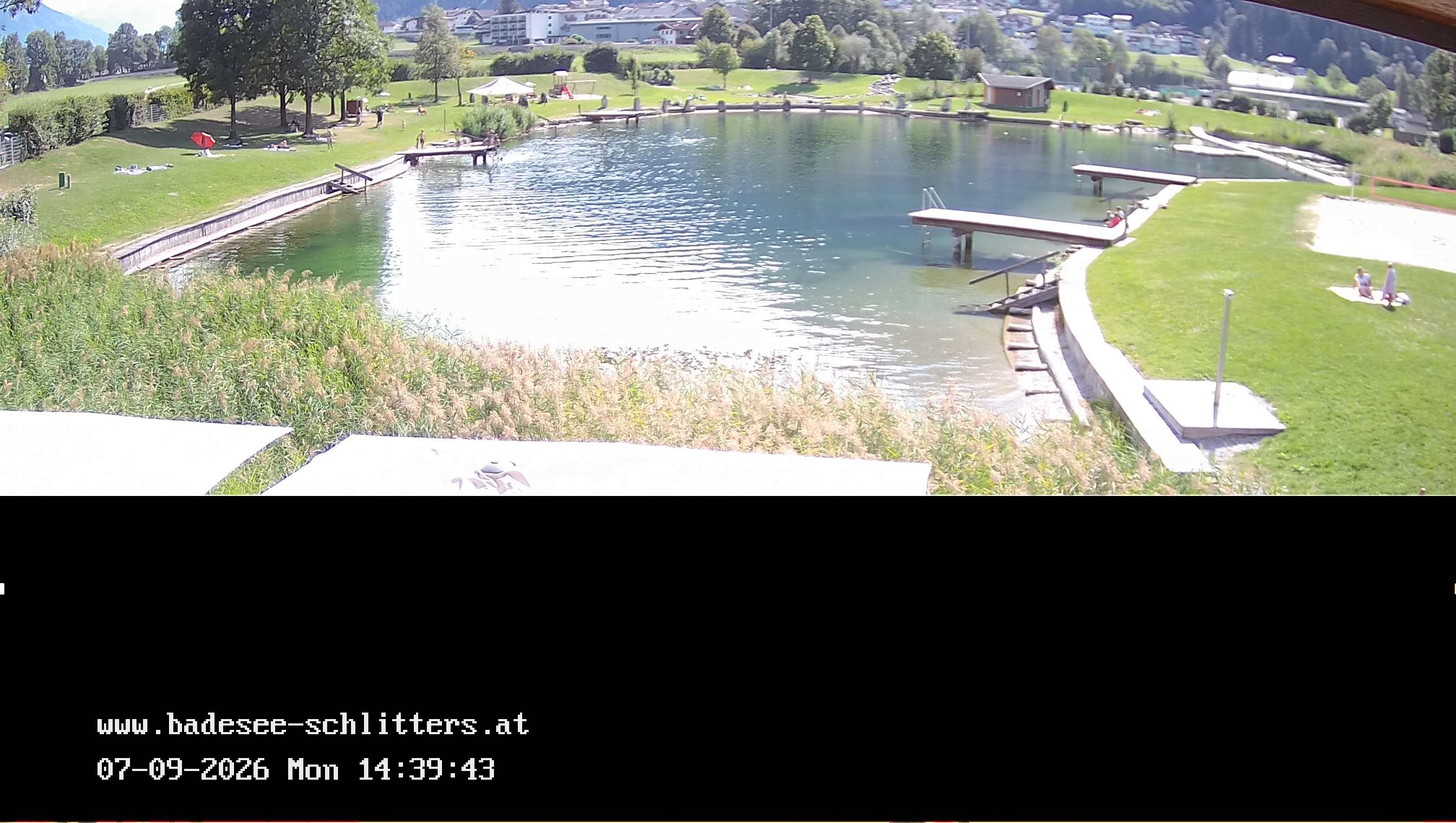 Archiv Foto Webcam Badesee Schlitters