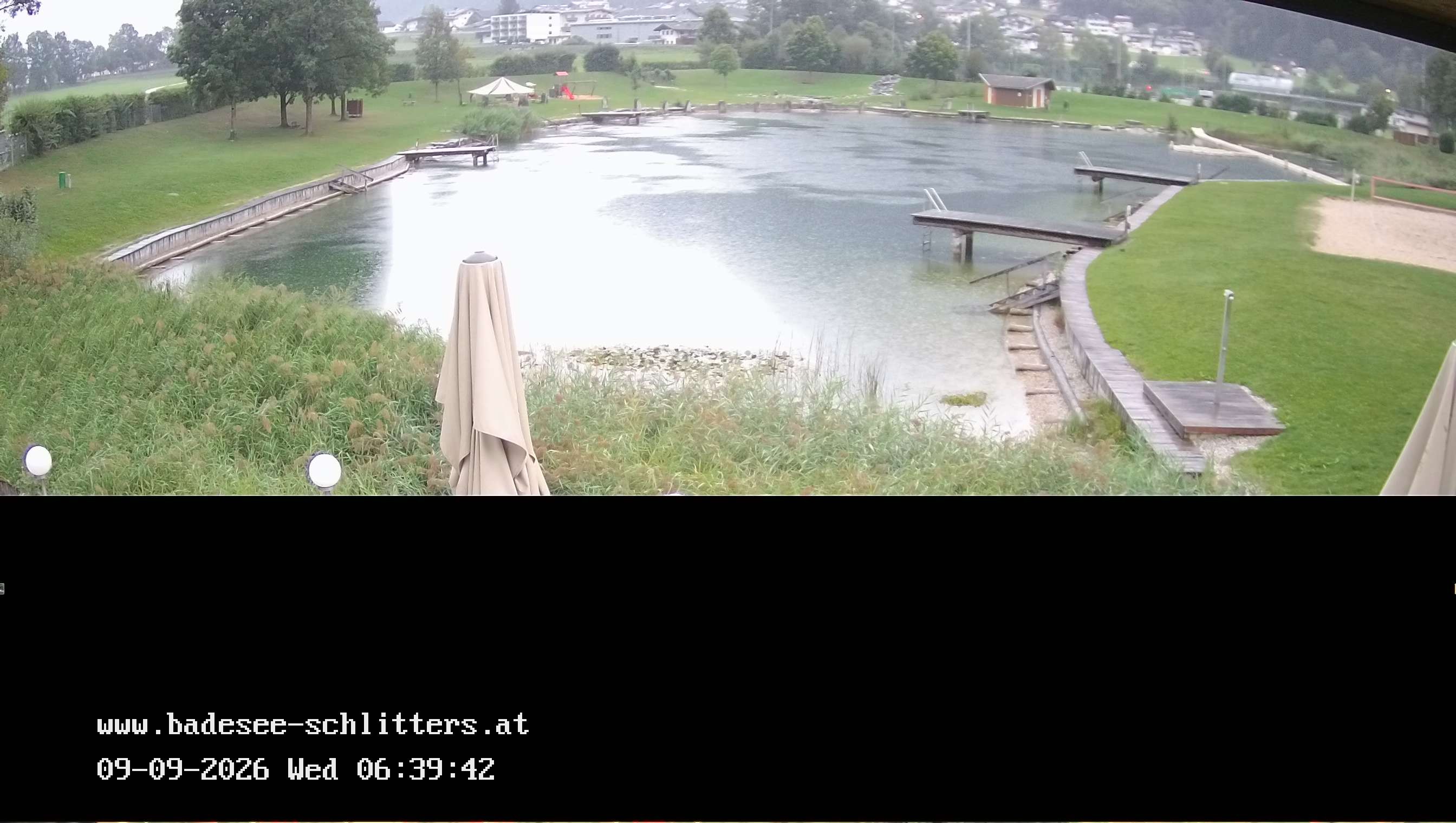 Archiv Foto Webcam Badesee Schlitters