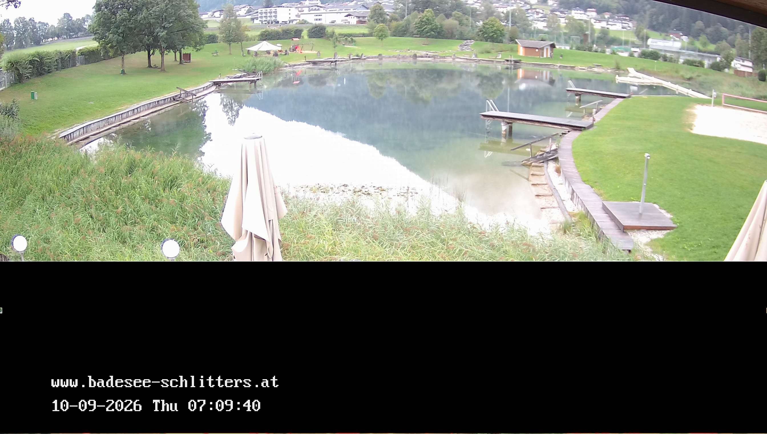Archiv Foto Webcam Badesee Schlitters