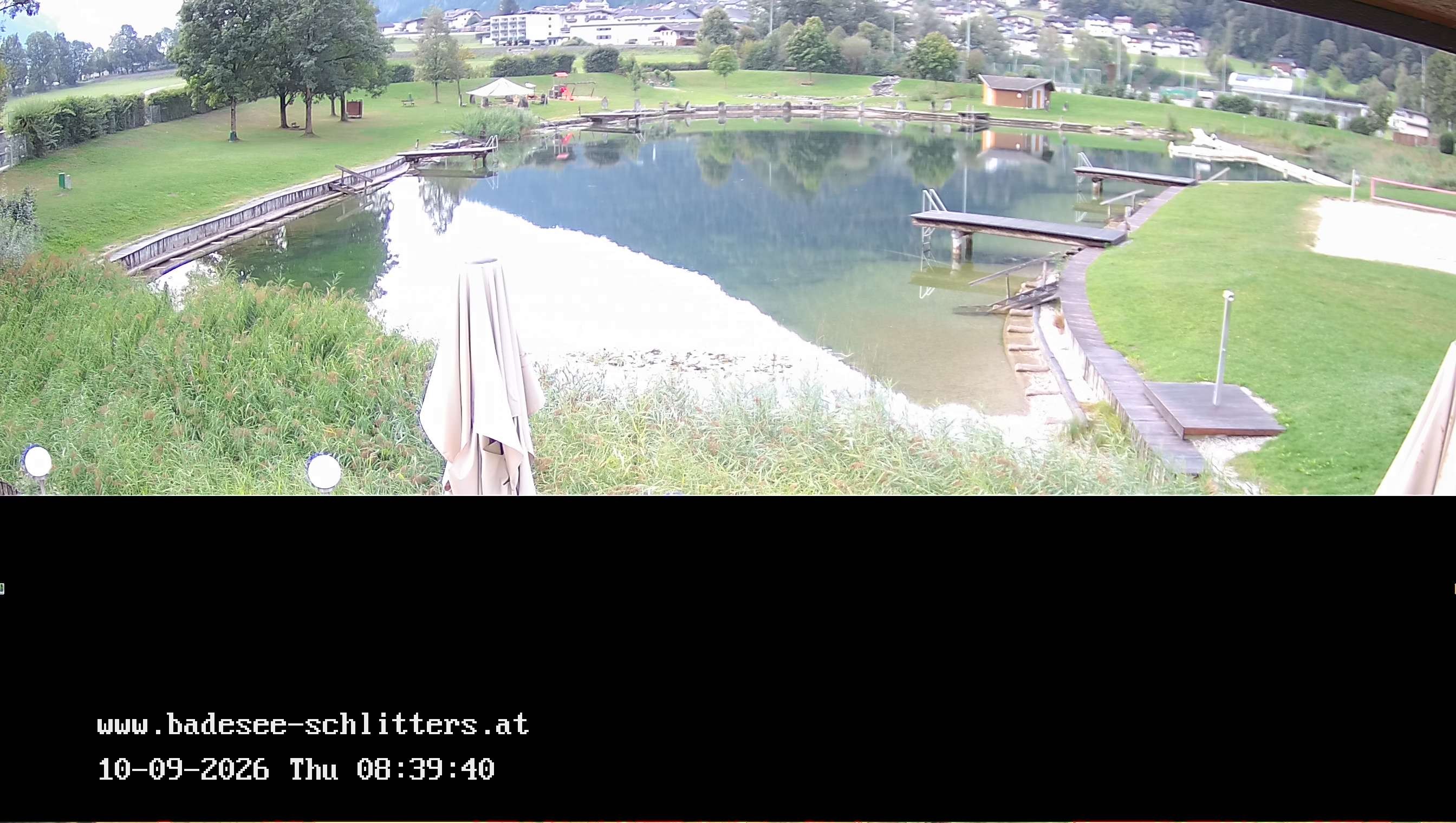 Archiv Foto Webcam Badesee Schlitters