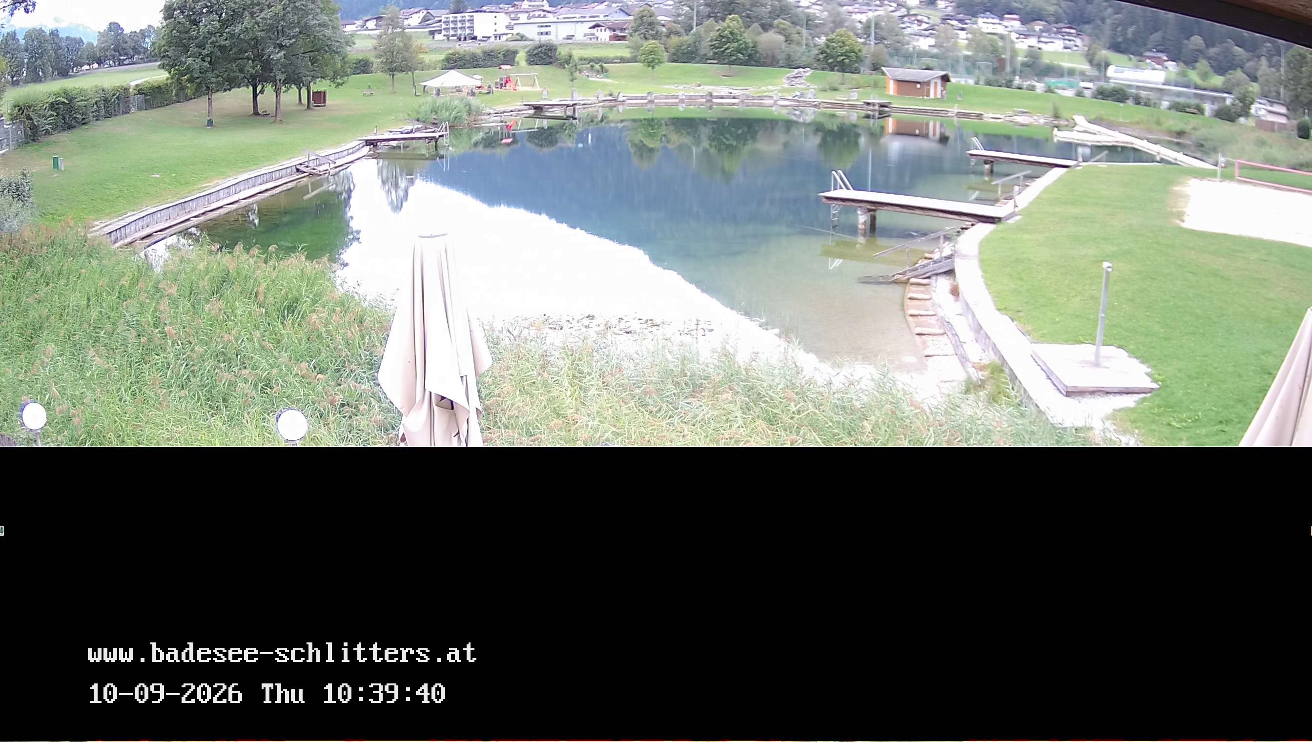 Archiv Foto Webcam Badesee Schlitters