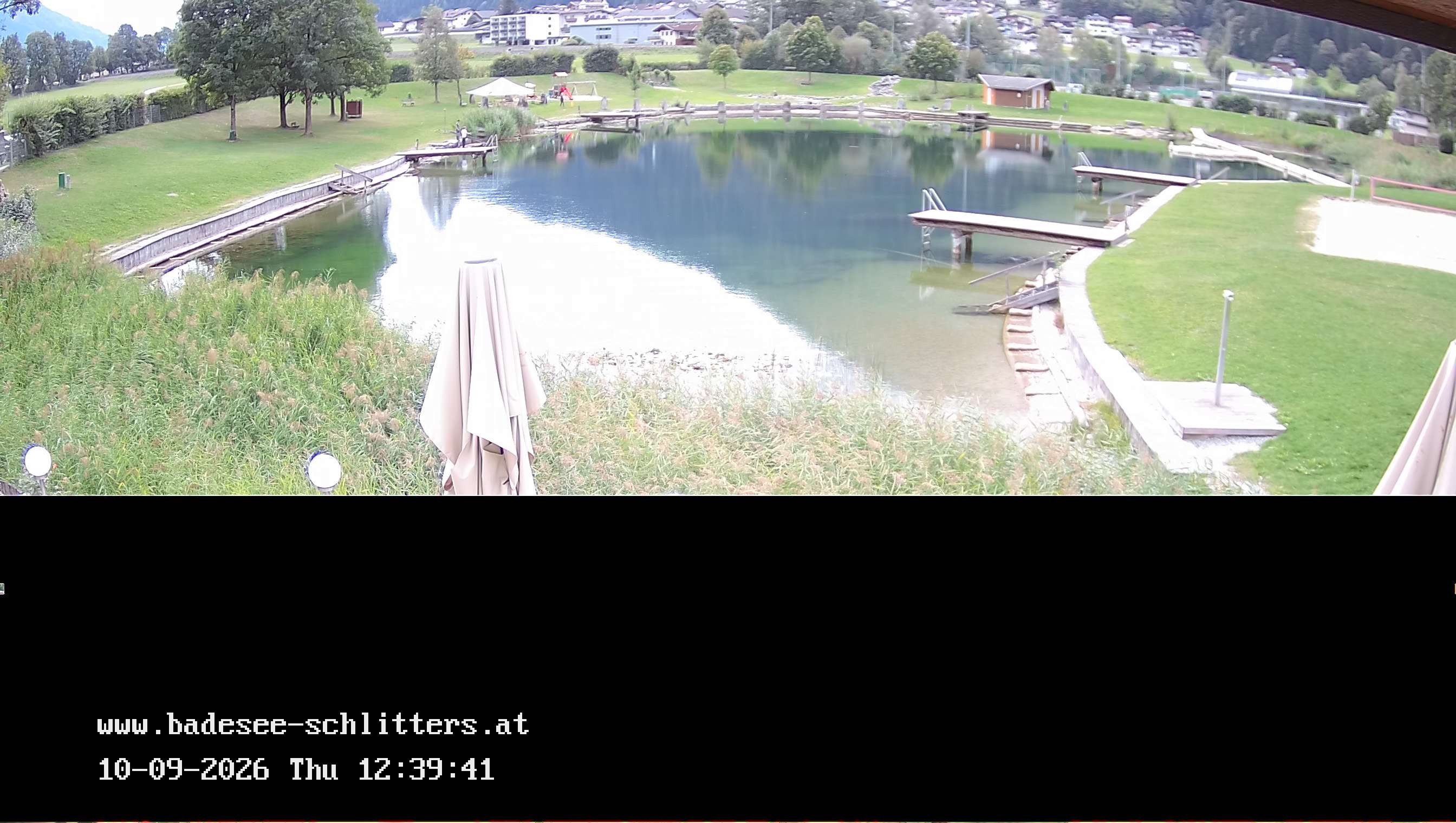 Archiv Foto Webcam Badesee Schlitters