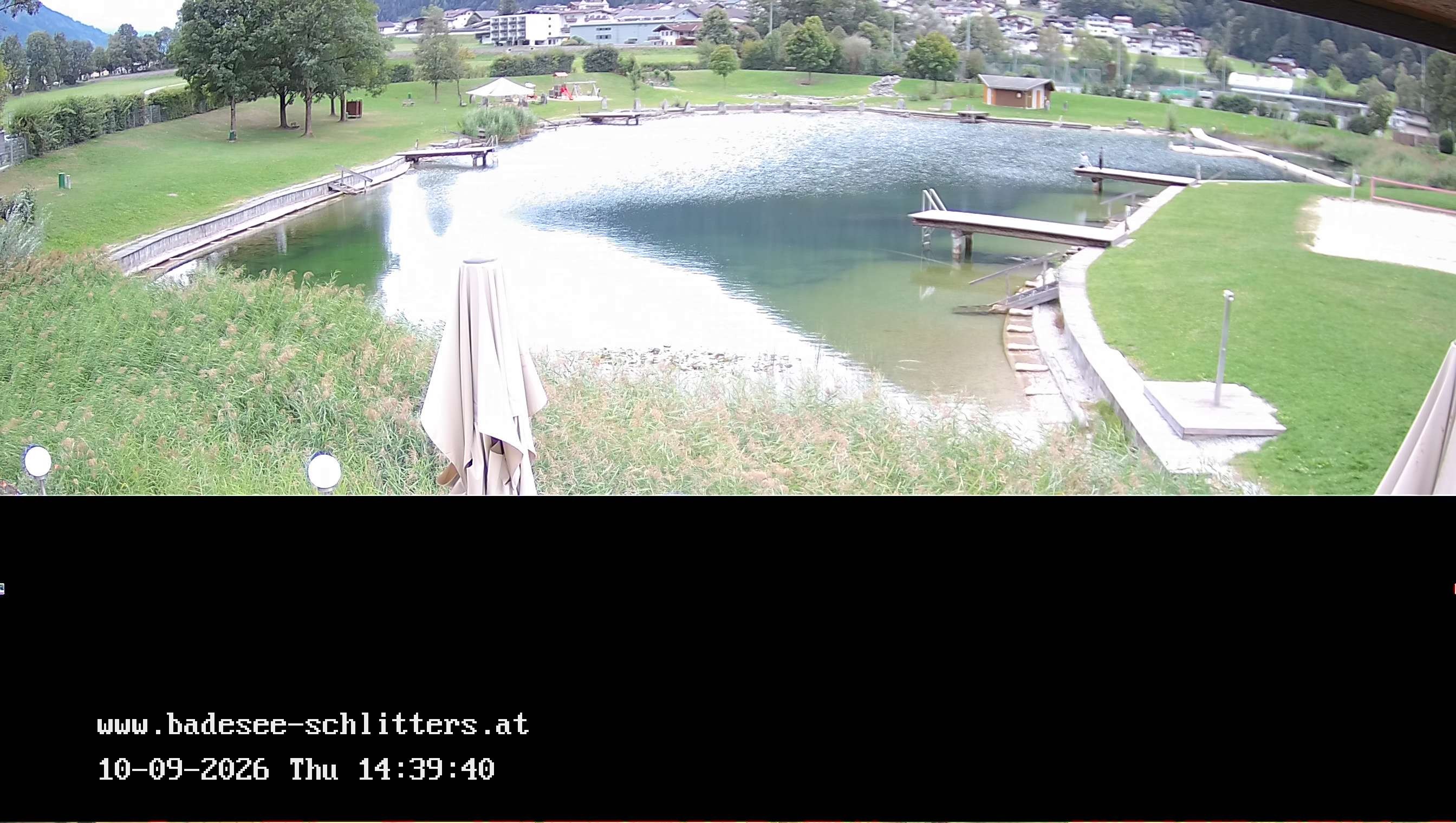 Archiv Foto Webcam Badesee Schlitters
