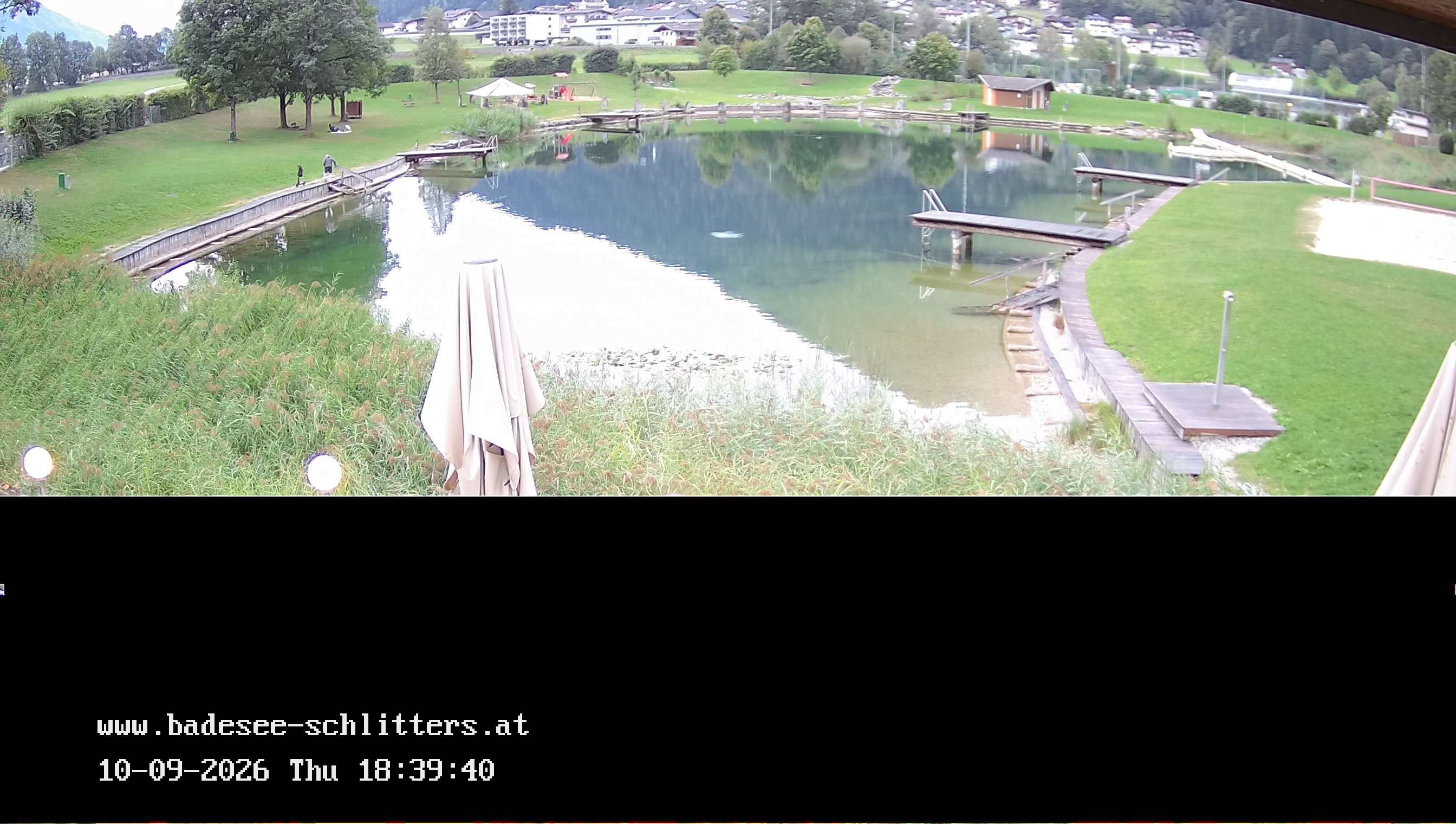 Archiv Foto Webcam Badesee Schlitters