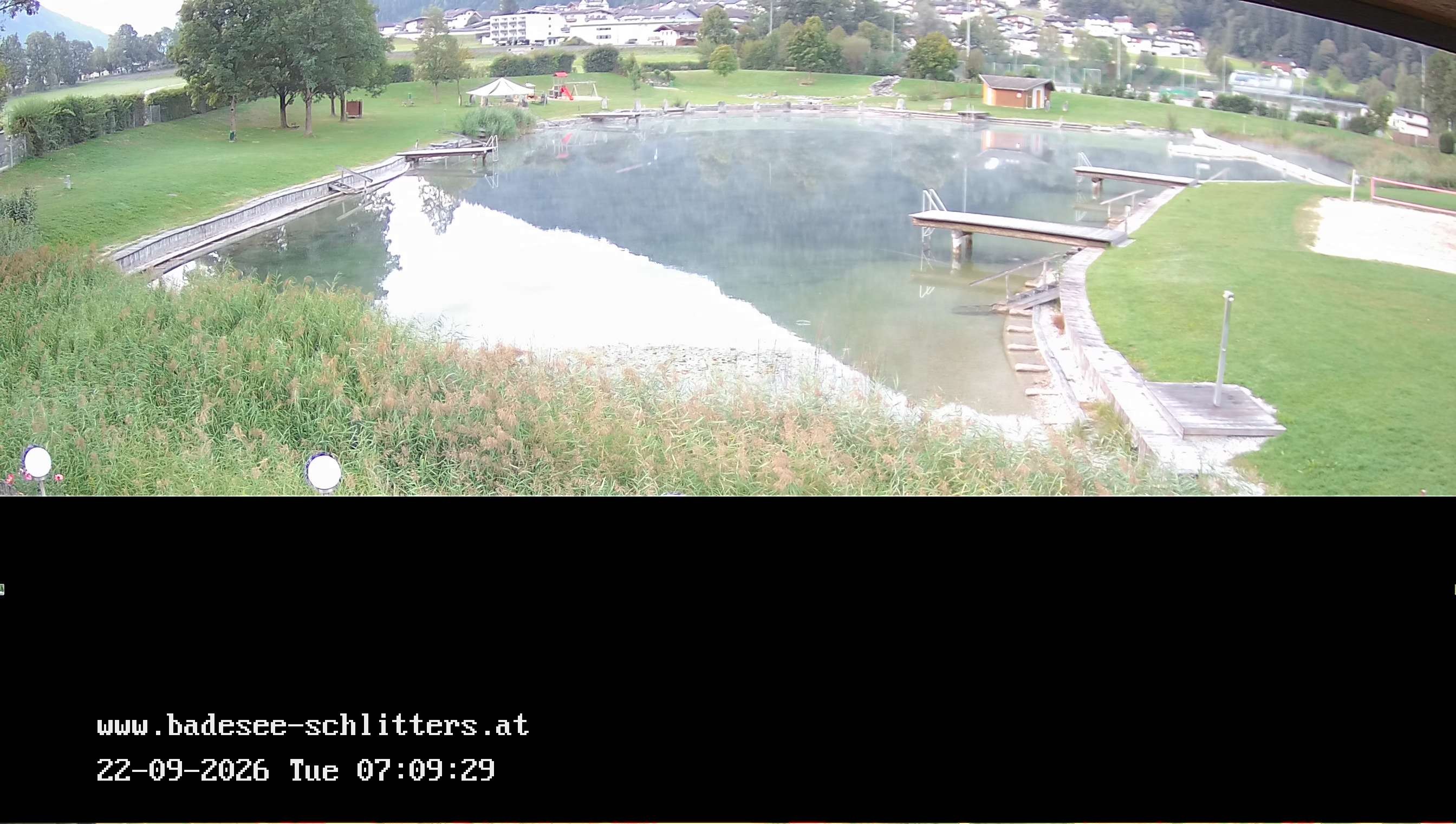 Archiv Foto Webcam Badesee Schlitters
