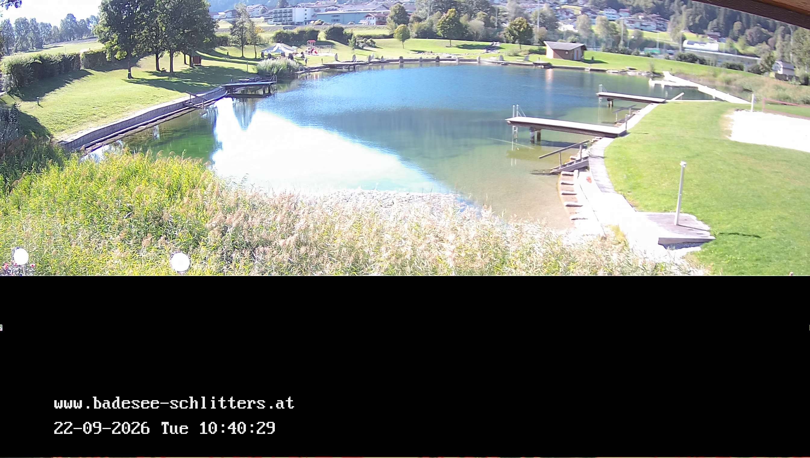 Archiv Foto Webcam Badesee Schlitters