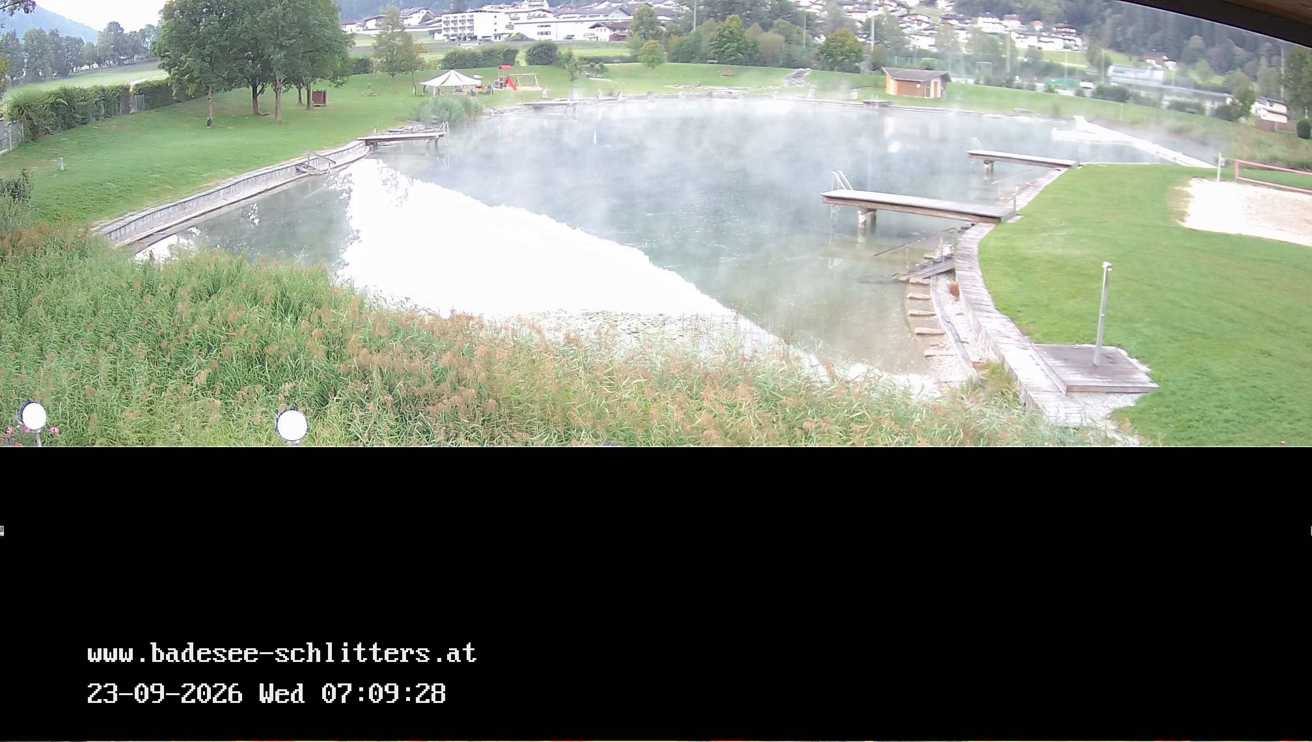 Archiv Foto Webcam Badesee Schlitters