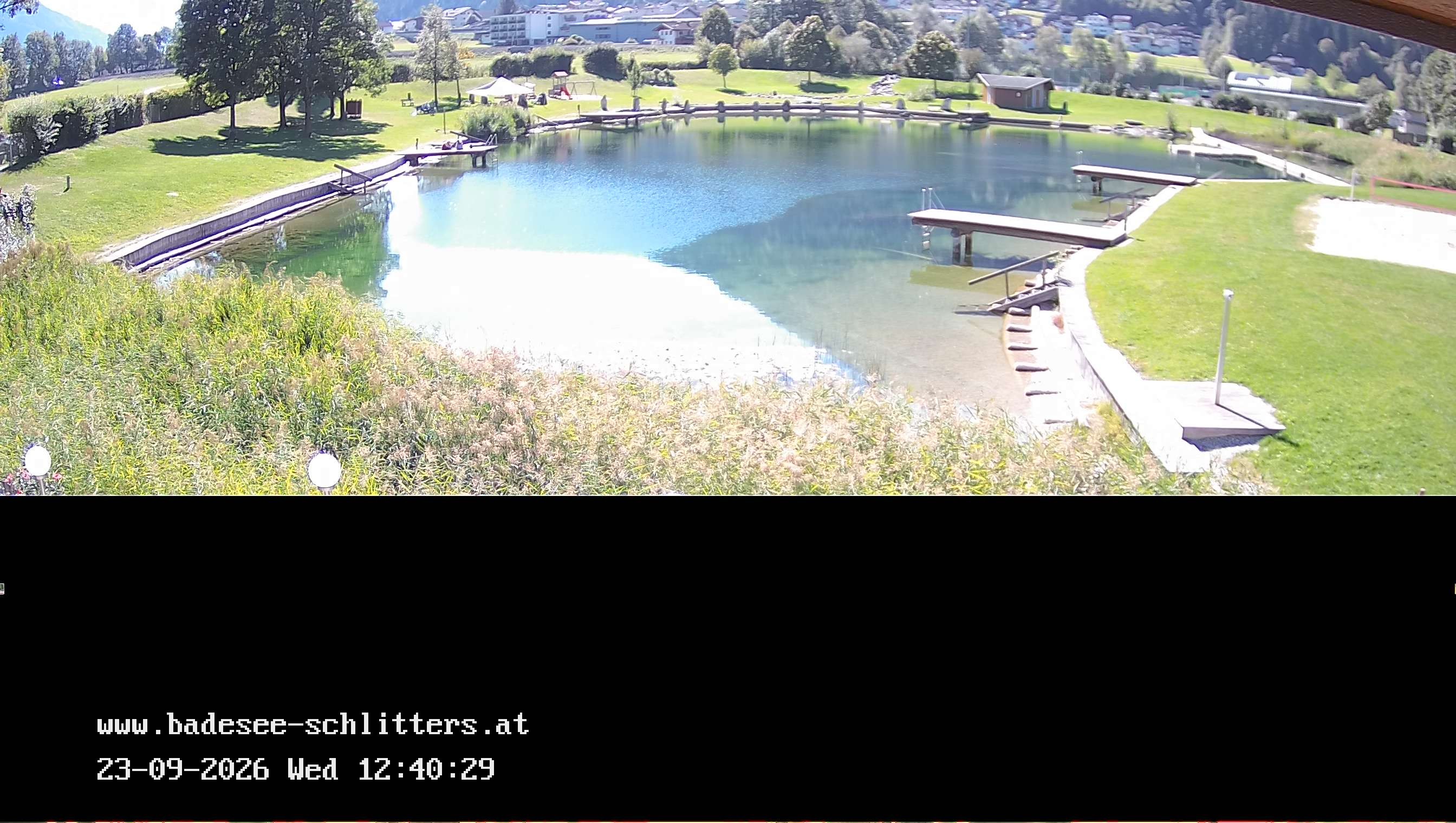 Archiv Foto Webcam Badesee Schlitters
