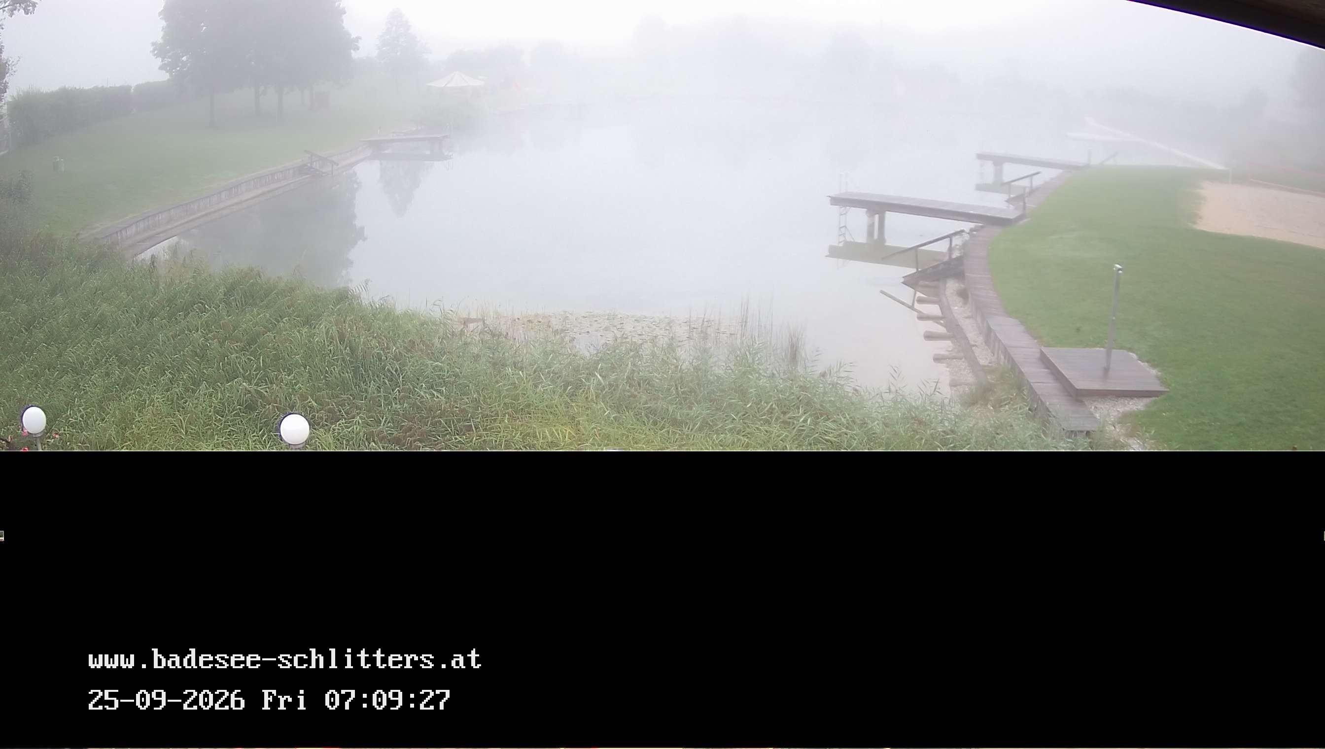 Archiv Foto Webcam Badesee Schlitters