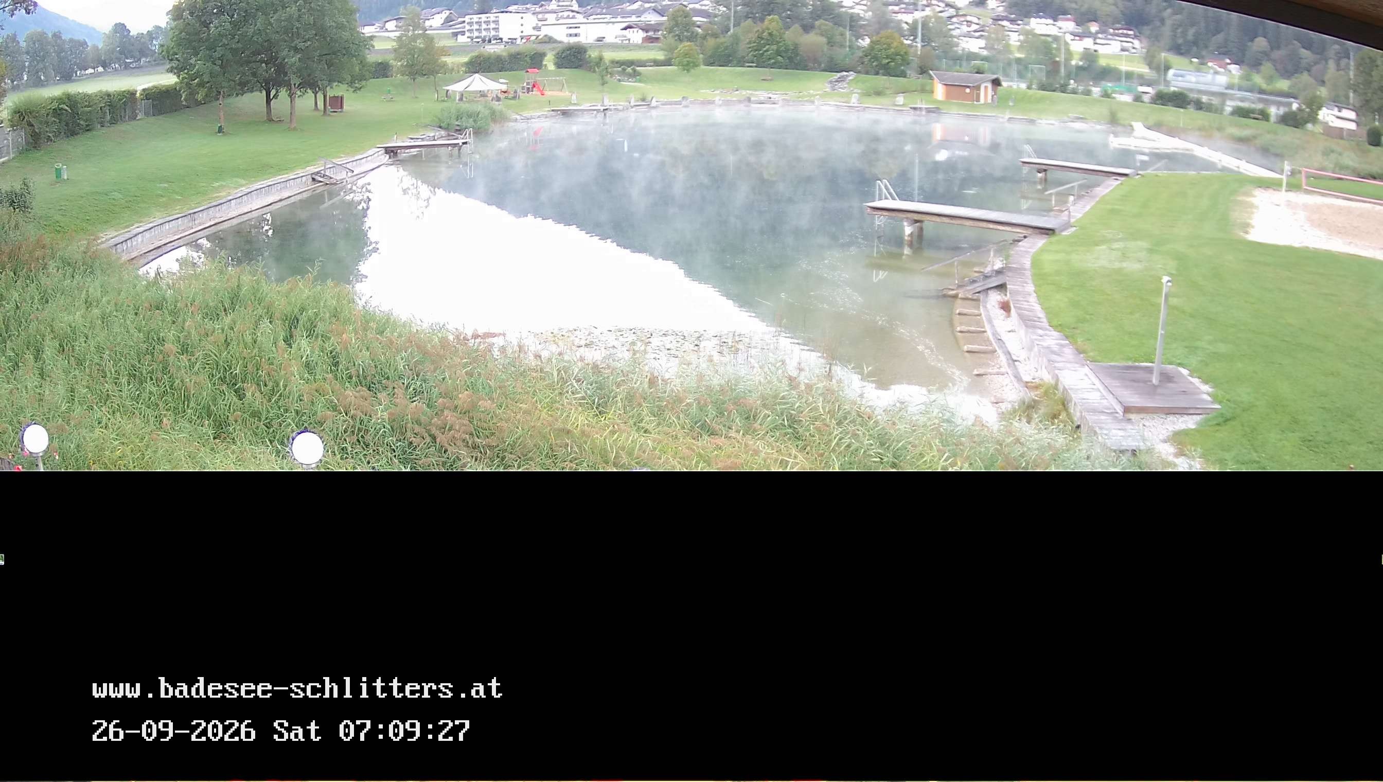 Archiv Foto Webcam Badesee Schlitters