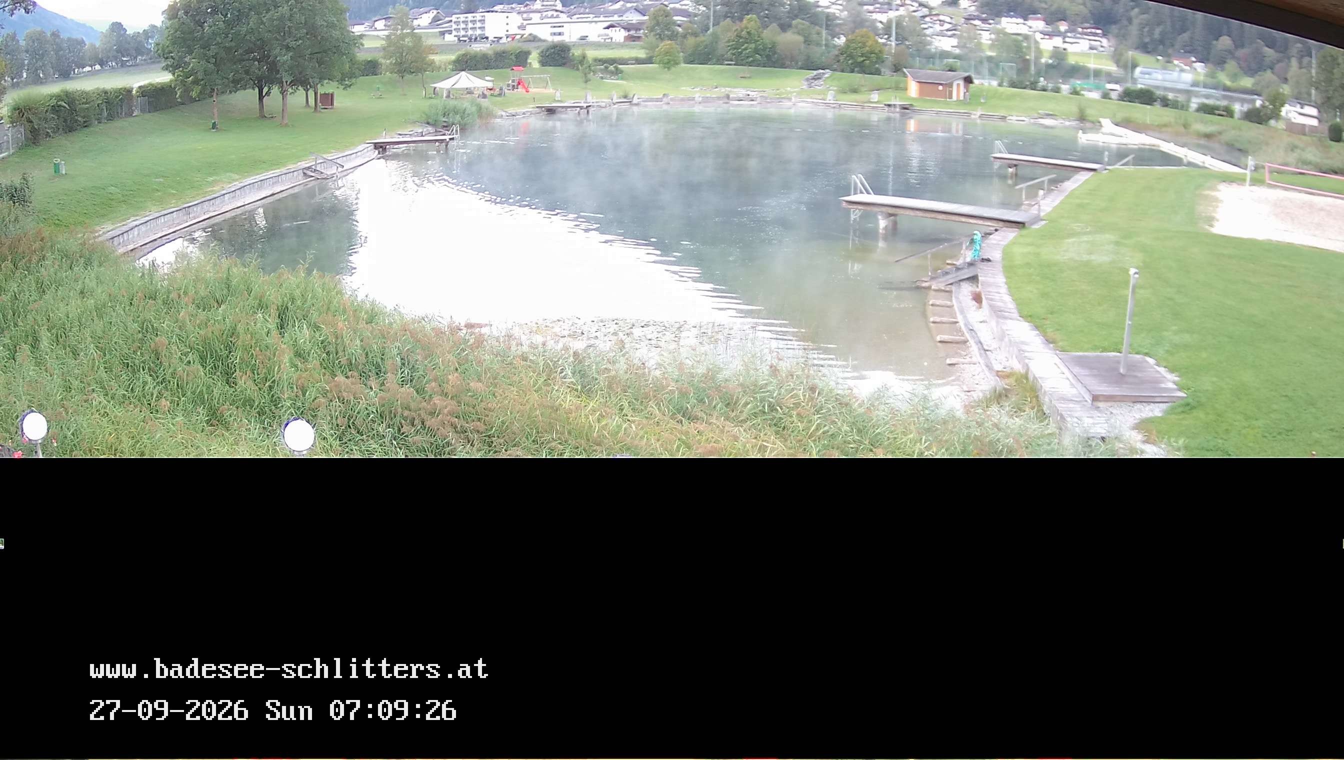 Archiv Foto Webcam Badesee Schlitters