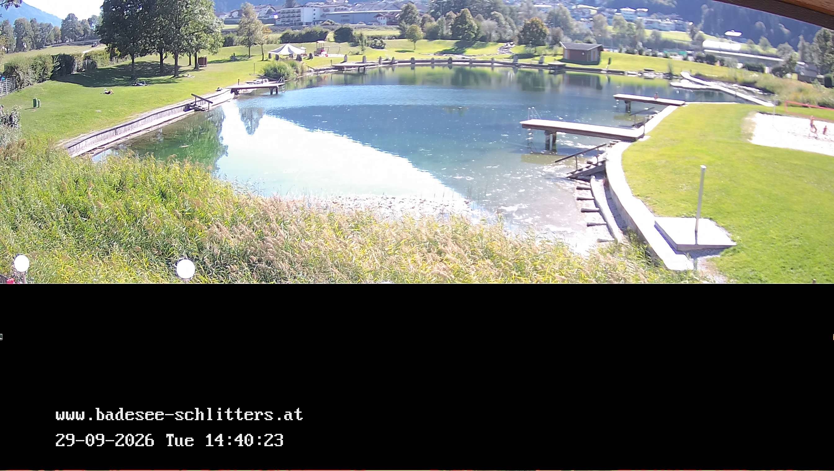 Archiv Foto Webcam Badesee Schlitters