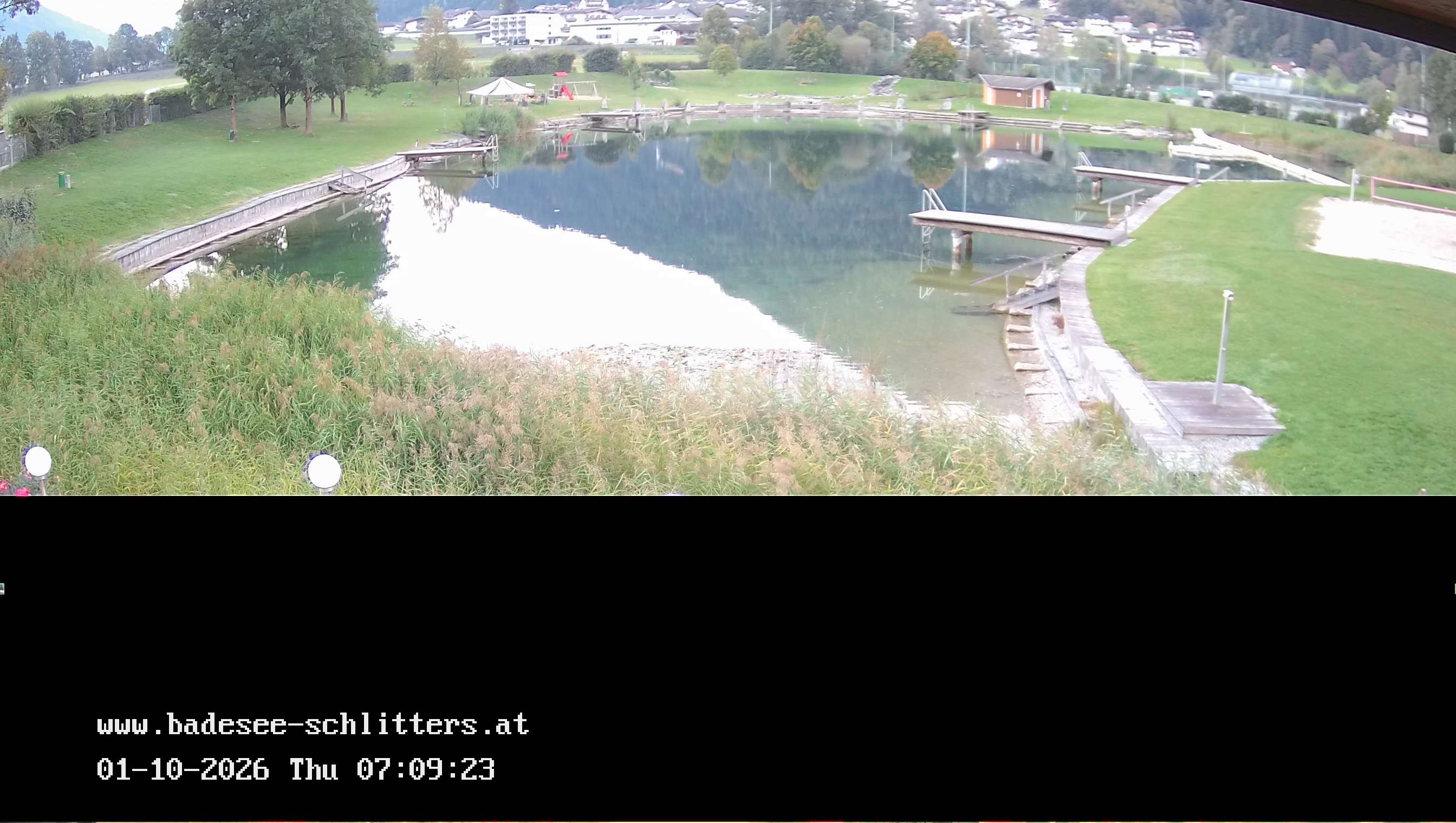 Archiv Foto Webcam Badesee Schlitters