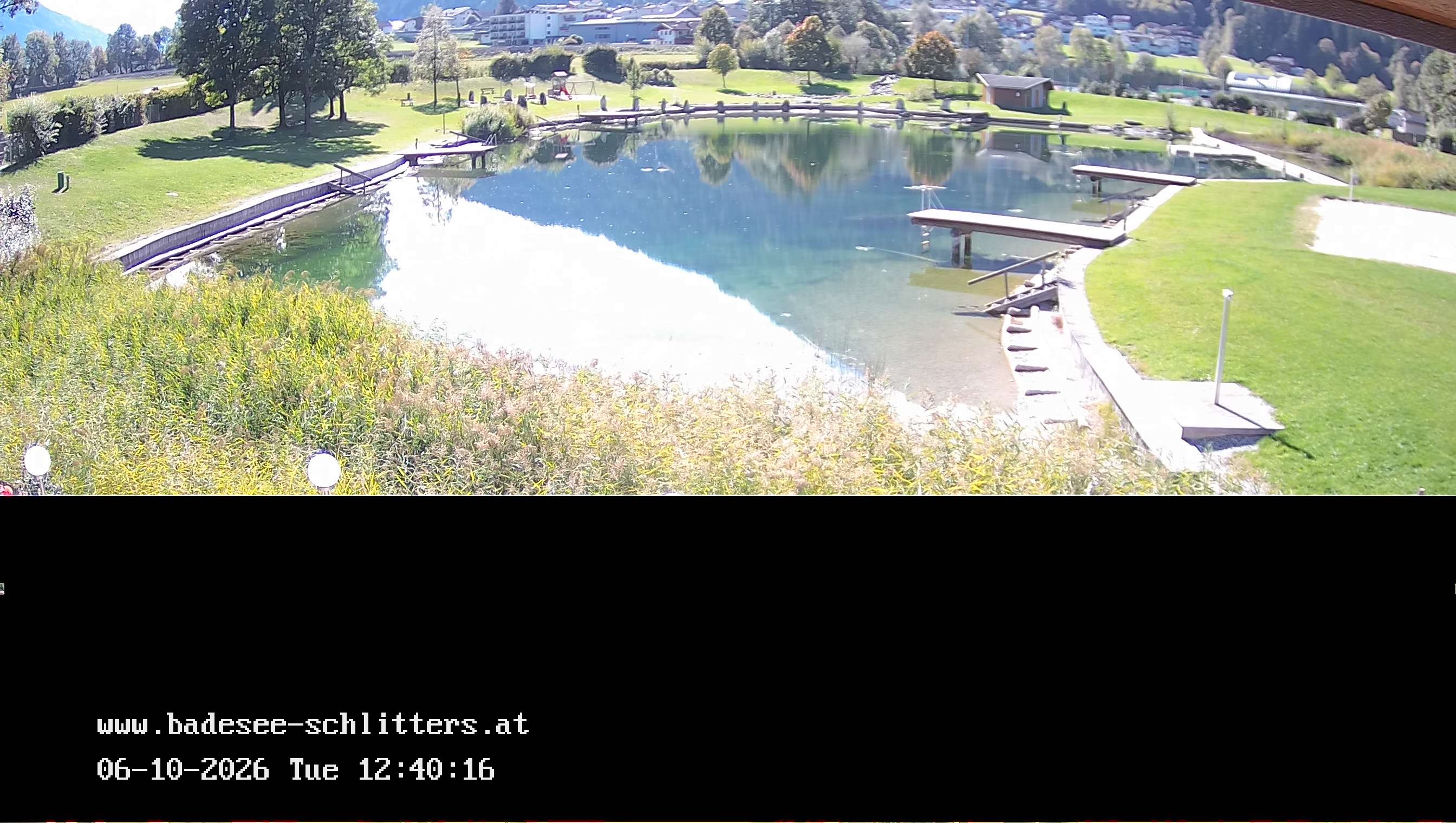 Archived image Webcam Lake Schlitters
