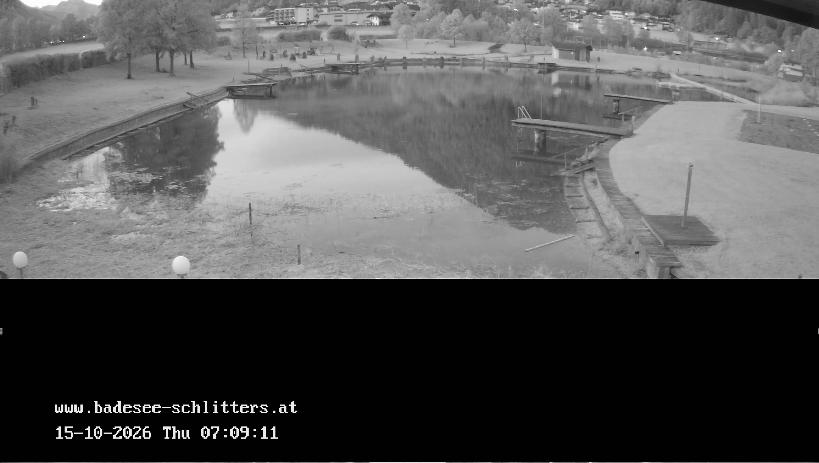 Archiv Foto Webcam Badesee Schlitters