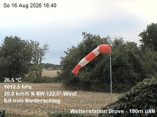 Archiv Foto Webcam Wetterstation Drove in der Eifel