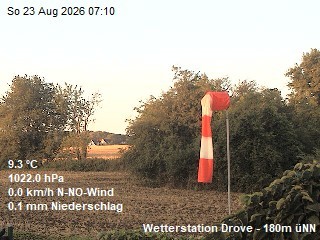Archiv Foto Webcam Wetterstation Drove in der Eifel