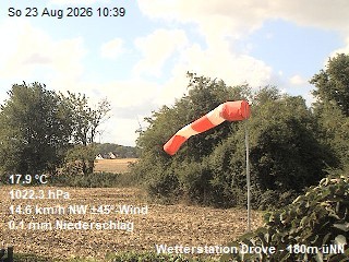 Archiv Foto Webcam Wetterstation Drove in der Eifel