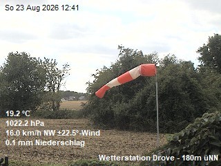 Archiv Foto Webcam Wetterstation Drove in der Eifel
