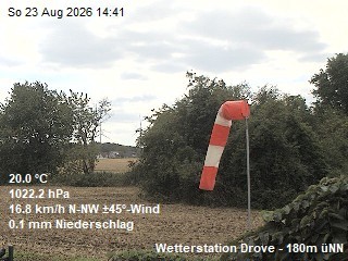 Archiv Foto Webcam Wetterstation Drove in der Eifel