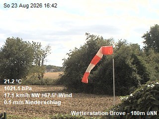 Archiv Foto Webcam Wetterstation Drove in der Eifel