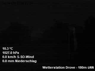 Archiv Foto Webcam Wetterstation Drove in der Eifel