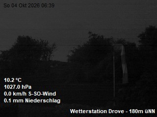 Archiv Foto Webcam Wetterstation Drove in der Eifel