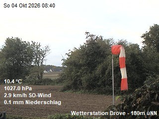 Archiv Foto Webcam Wetterstation Drove in der Eifel