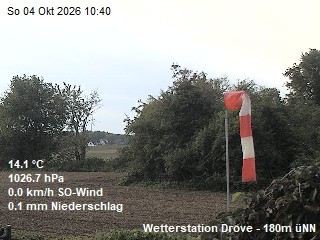 Archiv Foto Webcam Wetterstation Drove in der Eifel