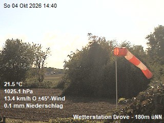 Archiv Foto Webcam Wetterstation Drove in der Eifel