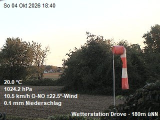 Archiv Foto Webcam Wetterstation Drove in der Eifel