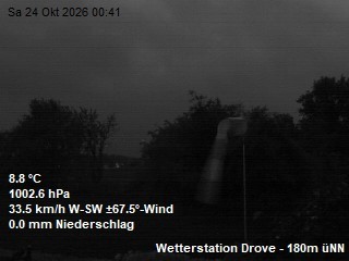 Archiv Foto Webcam Wetterstation Drove in der Eifel