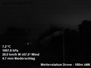 Archiv Foto Webcam Wetterstation Drove in der Eifel