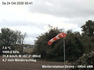 Archiv Foto Webcam Wetterstation Drove in der Eifel