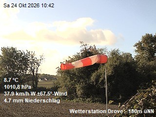 Archiv Foto Webcam Wetterstation Drove in der Eifel