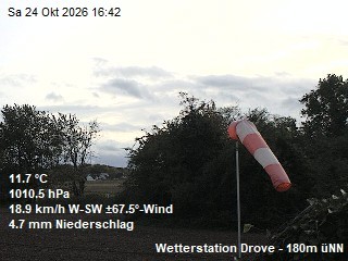Archiv Foto Webcam Wetterstation Drove in der Eifel
