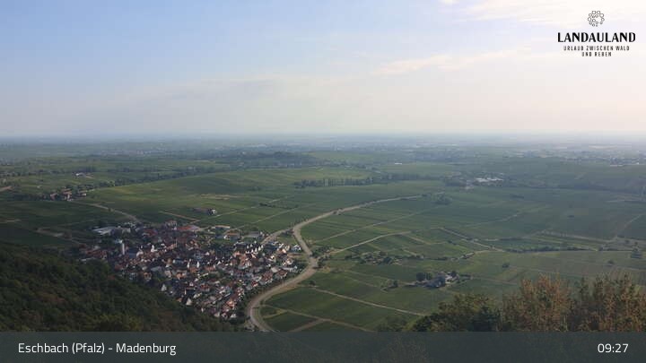 Archiv Foto Webcam Eschbach: Panorama von der Madenburg