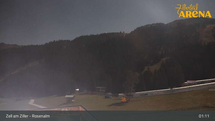 Archiv Foto Webcam Zell am Ziller – Rosenalm Kinderland und Plattenanger