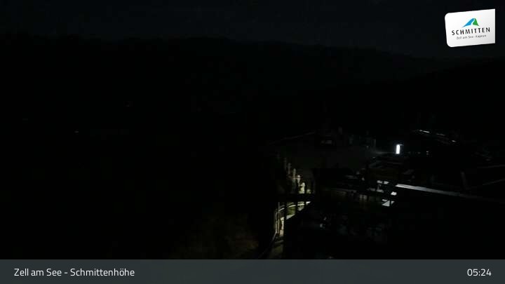 Archiv Foto Webcam Zell am See – Schmittenhöhe Bergstation und Kitzsteinhorn