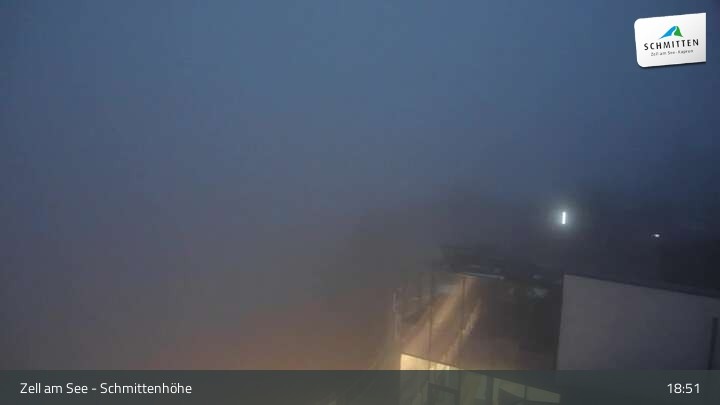 Archiv Foto Webcam Zell am See – Schmittenhöhe Bergstation und Kitzsteinhorn